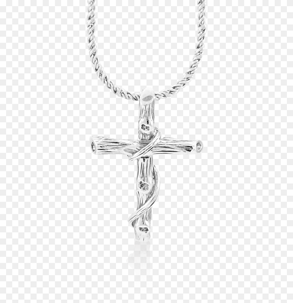 Rustica Cross Pendant Locket, Symbol, Crucifix, Smoke Pipe, Face Free Transparent Png