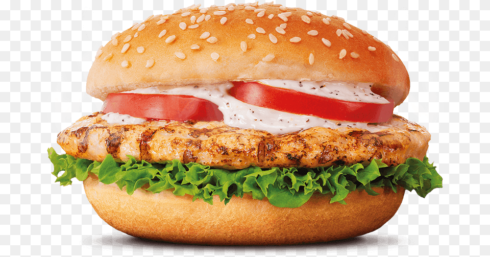 Rustlers Flame Grilled The Chicken Sandwich, Burger, Food Free Png