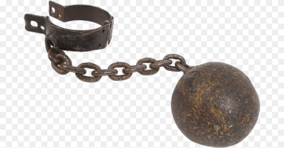 Rusty Ball And Chain Free Png Download