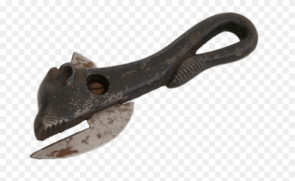 Rusty Can Opener, Weapon, Blade, Dagger, Knife Png Image