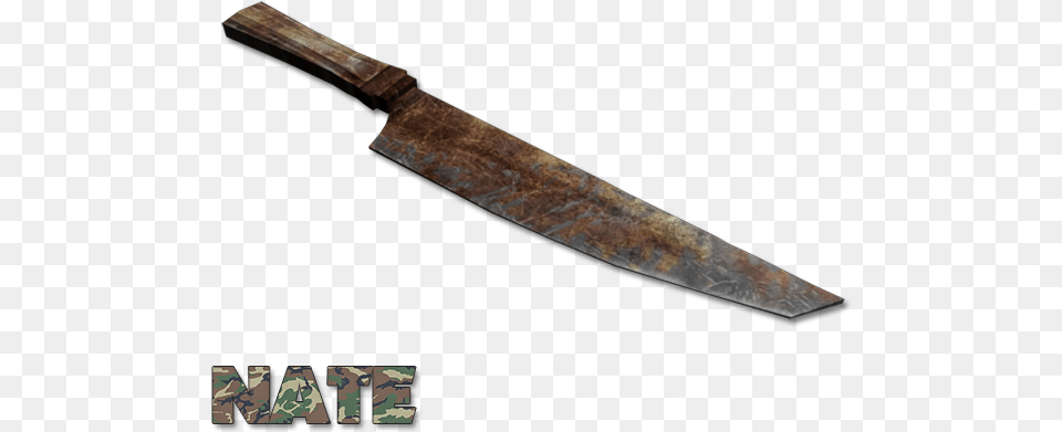 Rusty Knife Bowie Knife, Blade, Dagger, Weapon Free Png