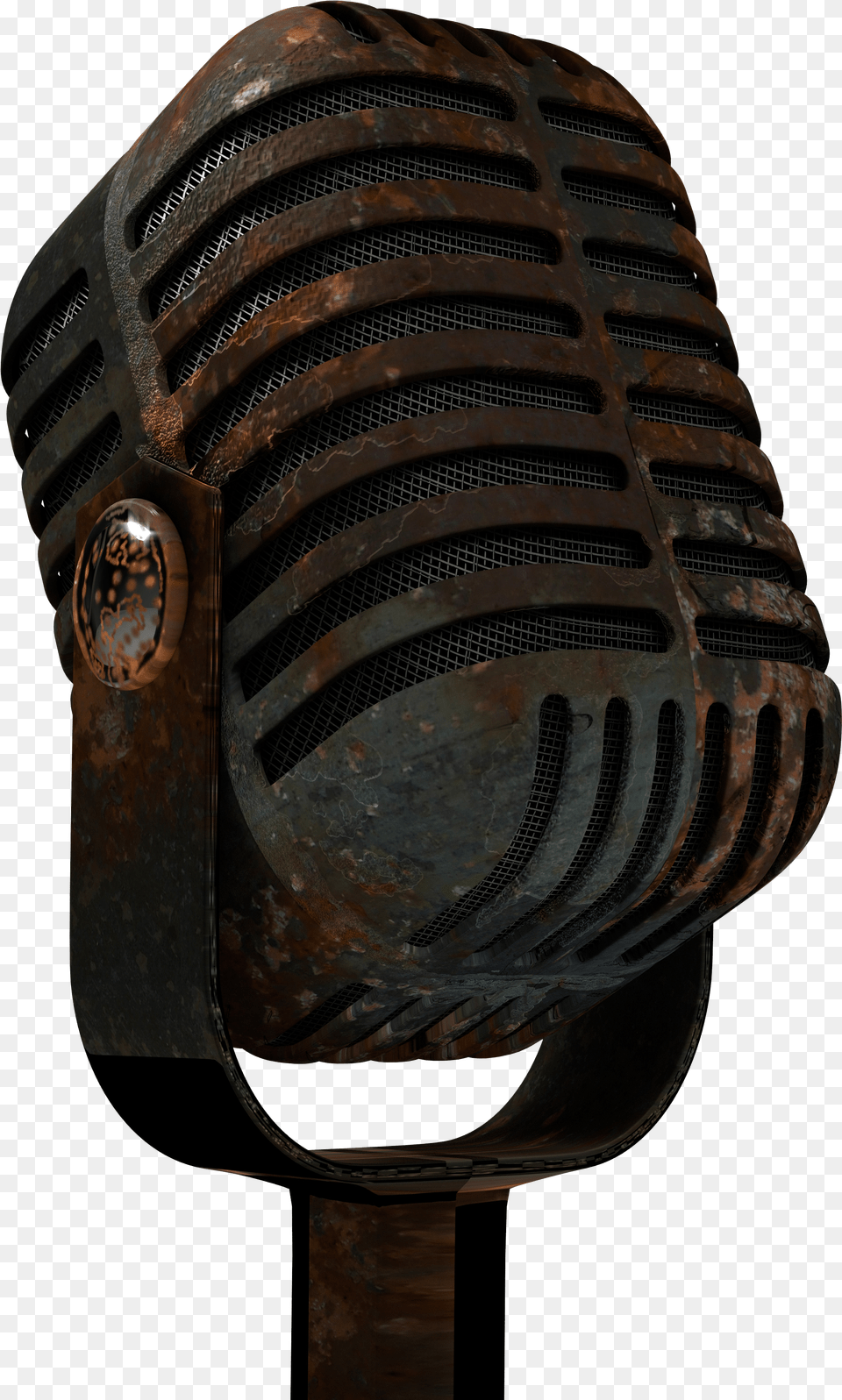 Rusty Microphone Free Transparent Png