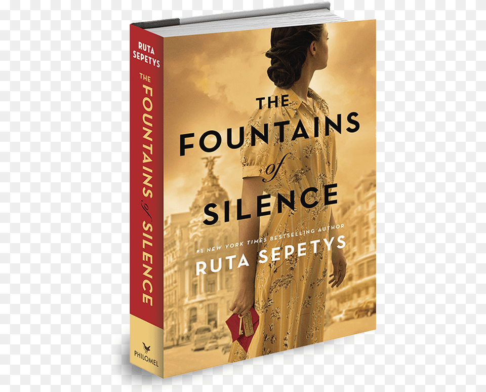 Ruta Sepetys Fountains Of Silence, Adult, Book, Female, Novel Png Image