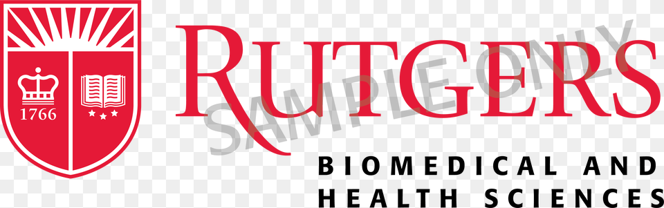 Rutgers Biomedical And Health Sciences Signature With Graphic Design, Logo, Text Png