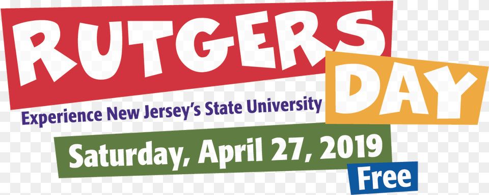 Rutgers Day Logo Rutgers Day, Advertisement, Text, Poster, First Aid Png Image
