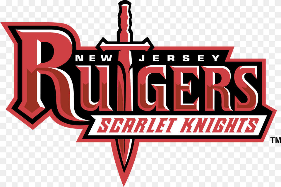 Rutgers Scarlet Knights Logo Transparent Mascot Rutgers University Logo, Dynamite, Weapon, Text Png Image