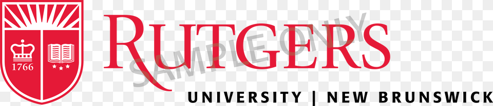 Rutgers University New Brunswick Signature With Shield Rutgers University New Brunswick Logo, Text Png