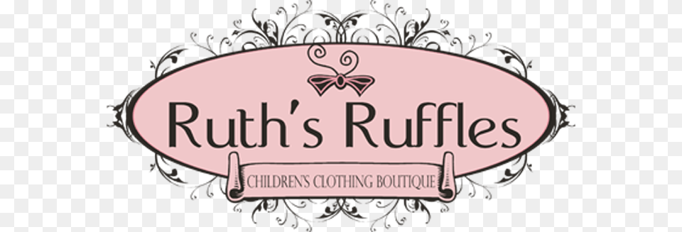 Ruths Ruffles Clothing, Logo, Text Png Image