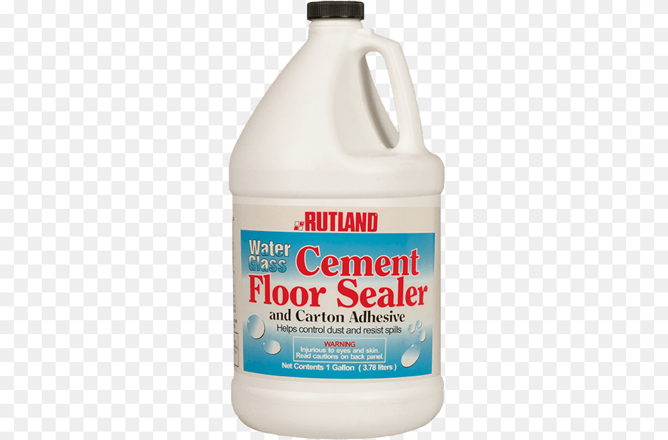 Rutland Water Glass Cement Floor Sealer Bottle, Food, Seasoning, Syrup, Shaker Free Png Download