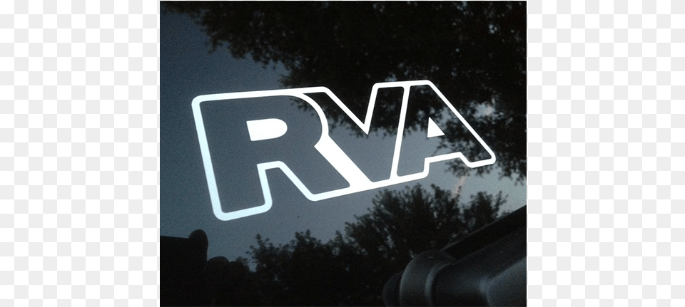 Rva White Outline Car, Sign, Symbol, Logo, Light Png