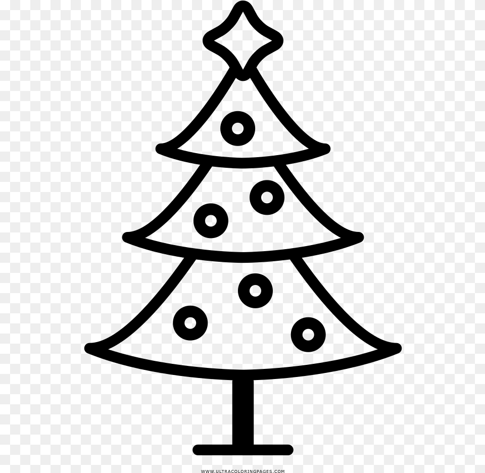 Rvore De Natal Coloring, Gray Png Image