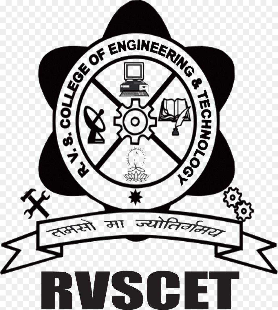 Rvs Engineering College Of Engineering Amp Technology Rvs College Of Engineering Jamshedpur Logo, Emblem, Symbol, Badge, Dynamite Free Png Download