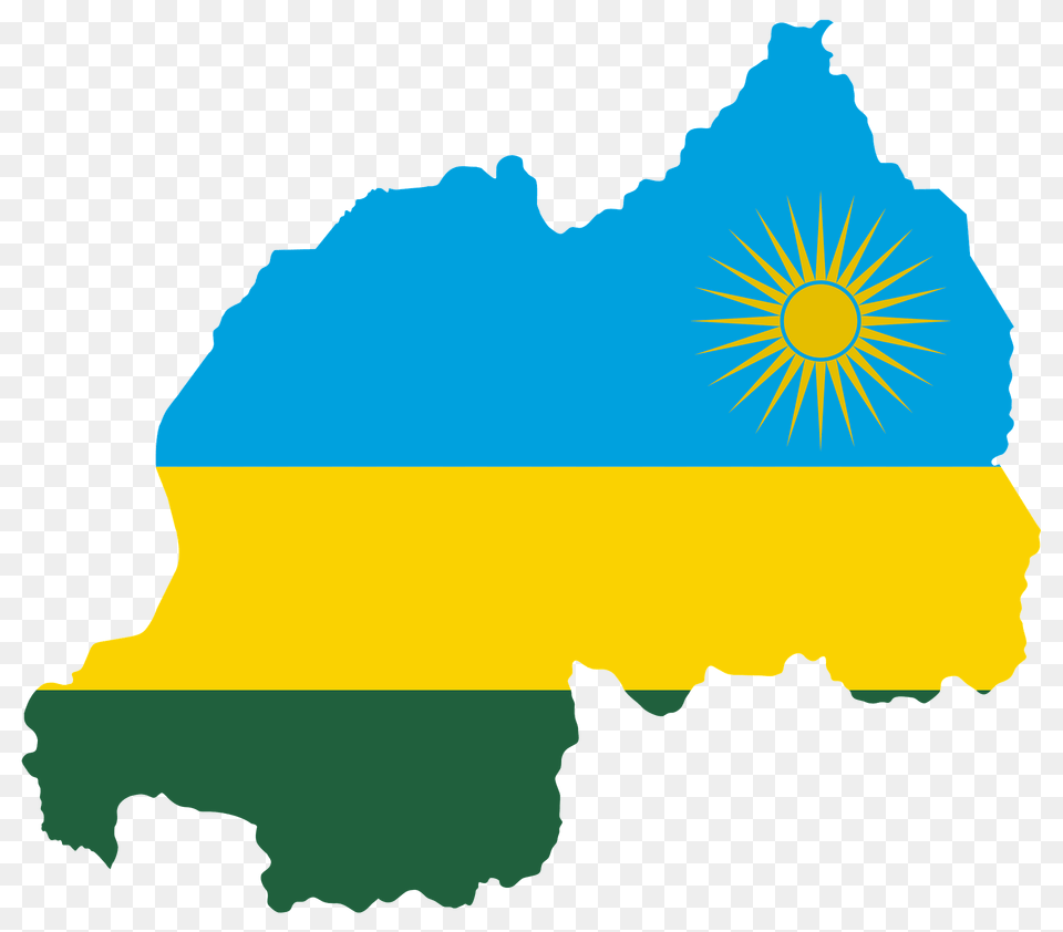 Rwanda Flag Map Clipart, Ice, Land, Nature, Outdoors Free Transparent Png