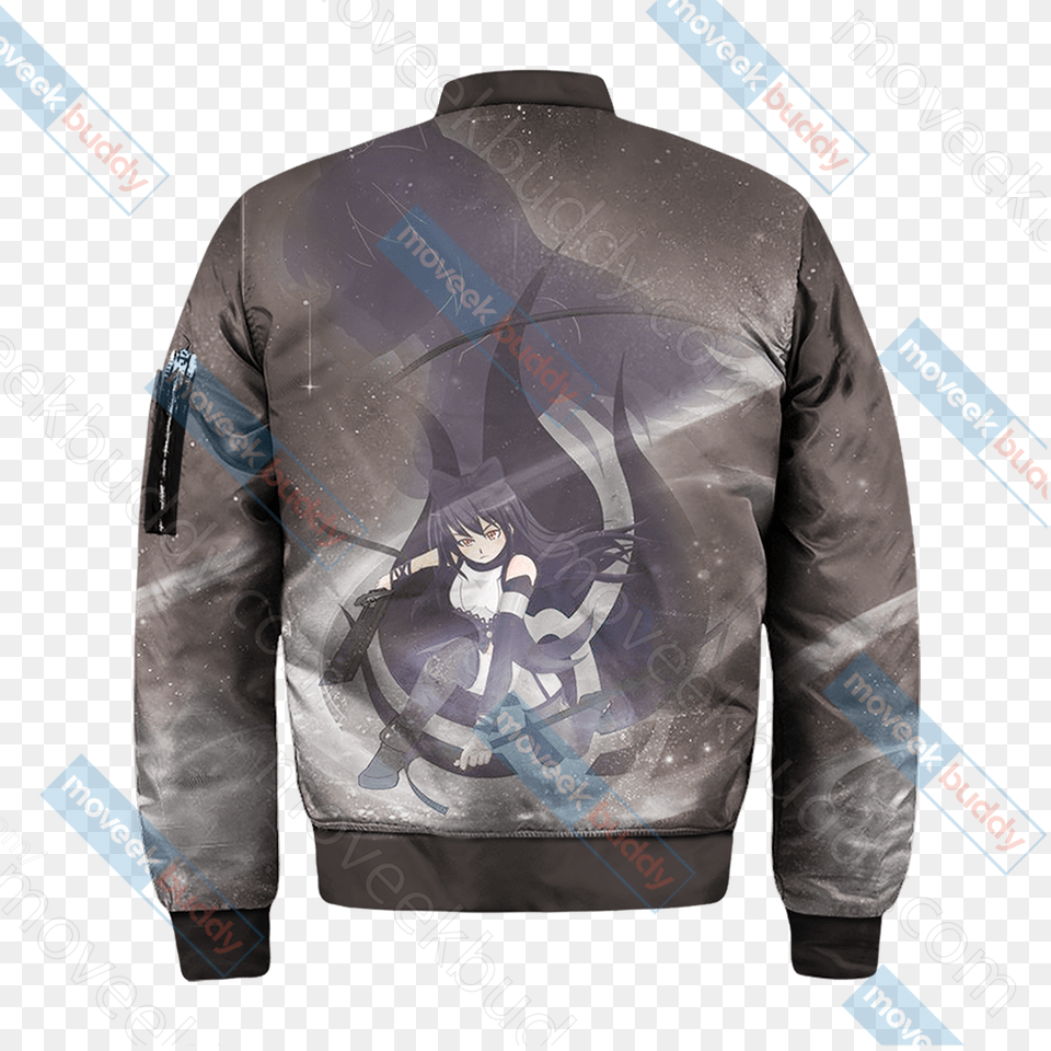 Rwby Blake Belladonna Bomber Jacket Long Sleeved T Shirt, Clothing, Coat, Person, Leather Jacket Free Transparent Png