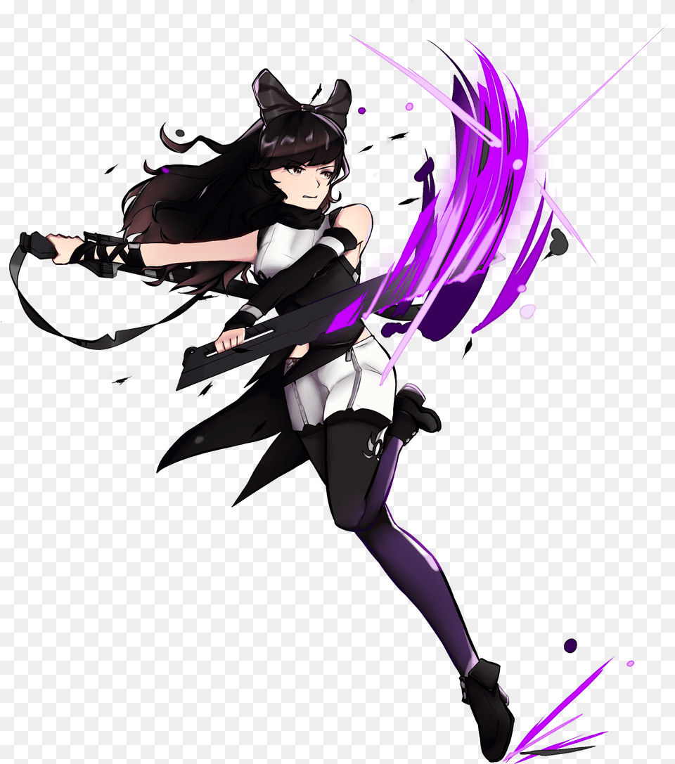 Rwby Blake Sword Beam, Publication, Book, Comics, Adult Free Transparent Png