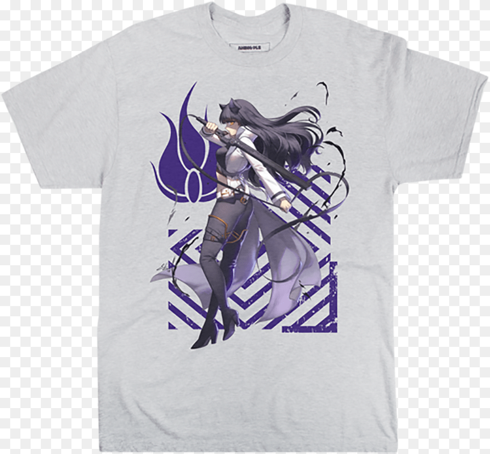 Rwby Blake Tee Harley Quinn, Clothing, T-shirt, Adult, Female Free Png