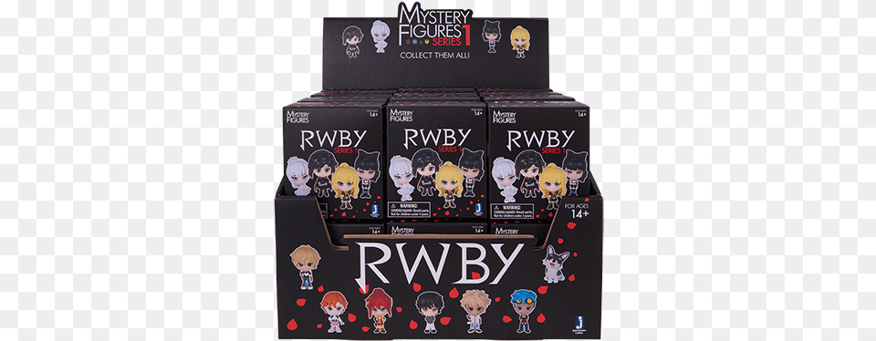 Rwby Blind Box Figure Assortment Rwby Blind Box Figures, Cardboard, Carton Free Transparent Png