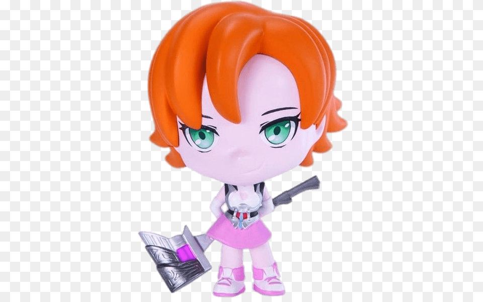 Rwby Nora Valkyrie Figurine, Baby, Person, Face, Head Png Image