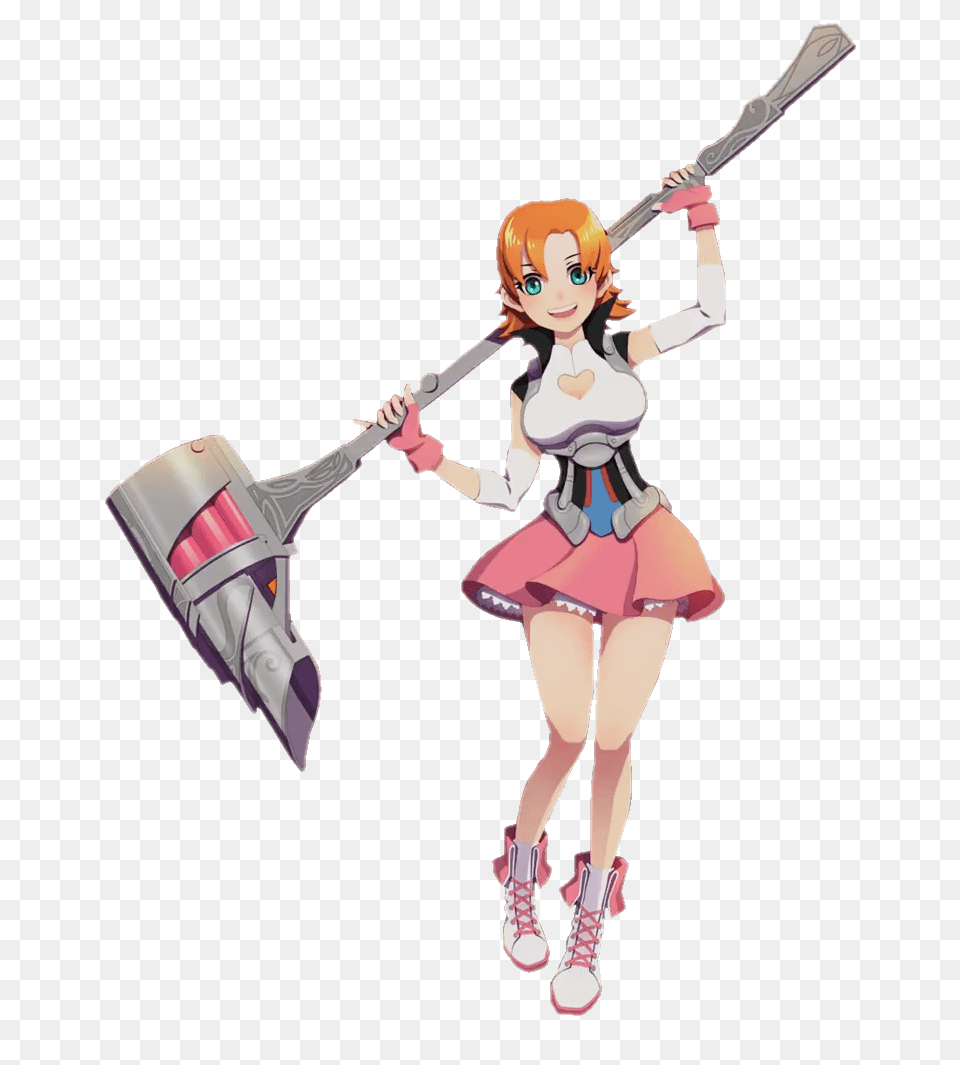 Rwby Nora Valkyrie With Weapon, Book, Publication, Comics, Person Png