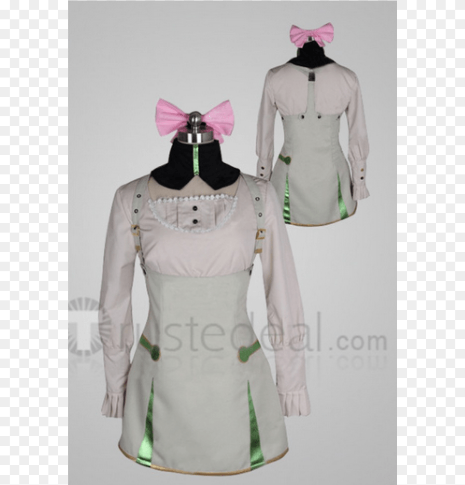Rwby Penny Polendina Cosplay Costume Newrwby A Set Fighting Penny Cosplay Gray And Green, Blouse, Clothing, Formal Wear, Sleeve Png Image