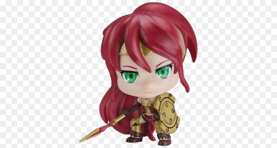 Rwby Pyrrha Nikos Figurine, Adult, Female, Person, Woman Png Image