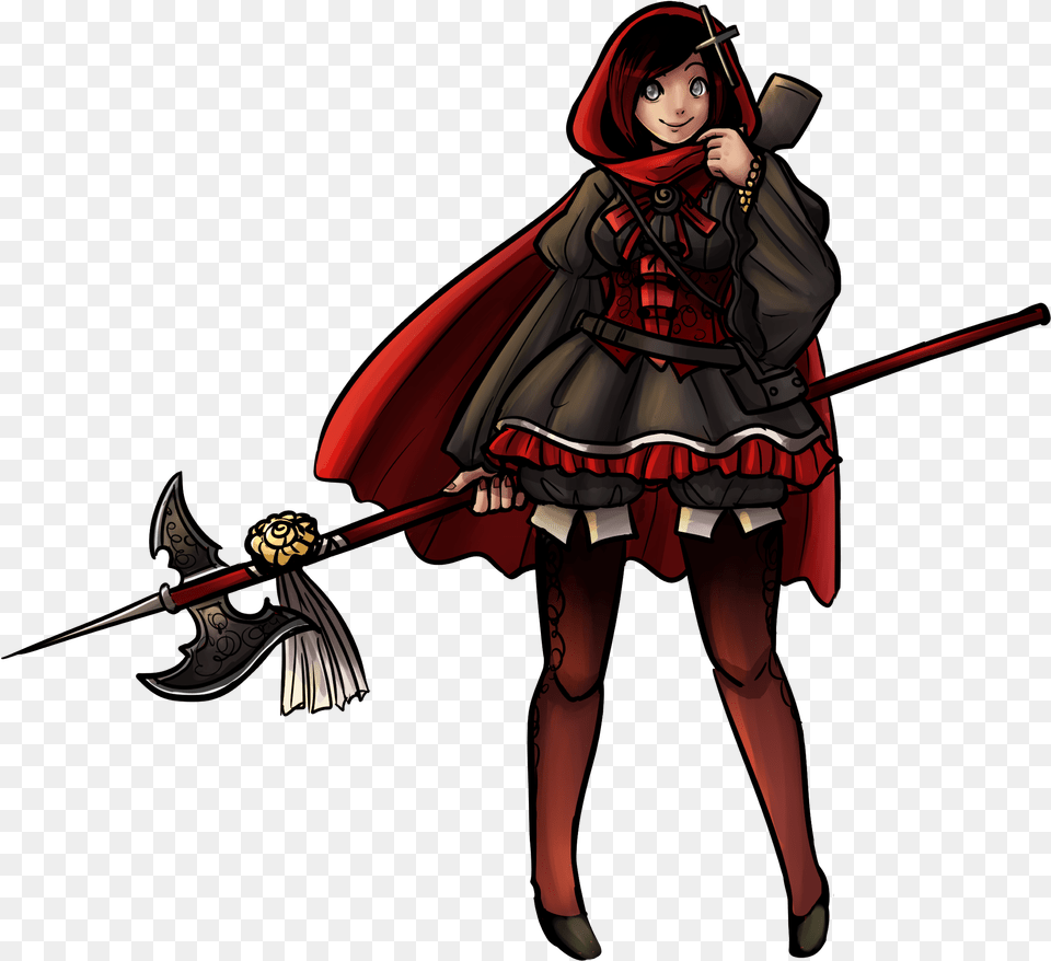 Rwby Ruby, Adult, Person, Female, Woman Free Png