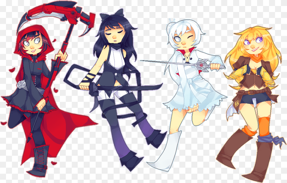 Rwby Rwby Fan Art, Publication, Book, Comics, Baby Png Image