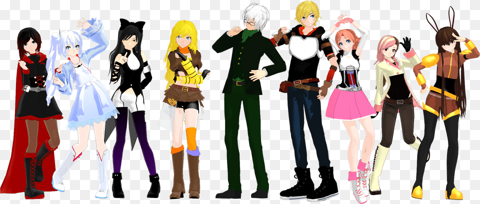 Rwby Volume 3 Wallpaper Rwby Volume 1 Characters, Book, Publication, Comics, Adult Free Png