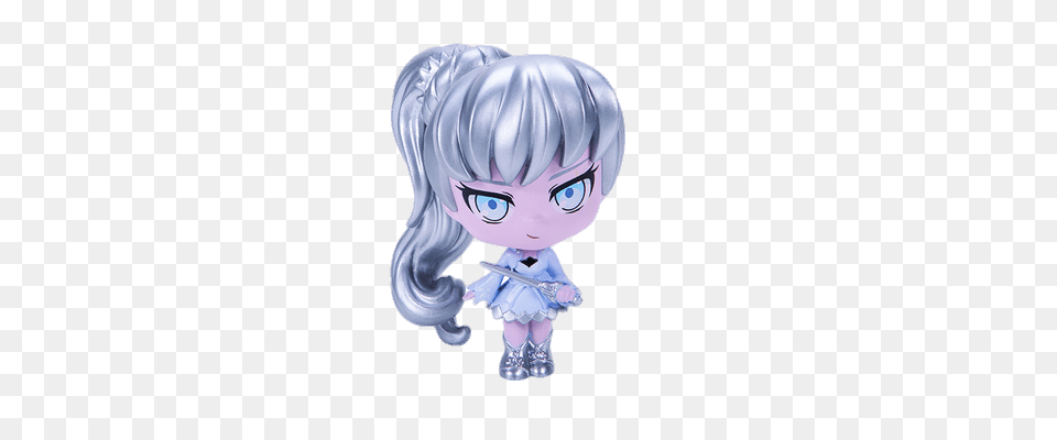 Rwby Weiss Schnee Vinyl Figurine, Book, Comics, Publication, Baby Free Png