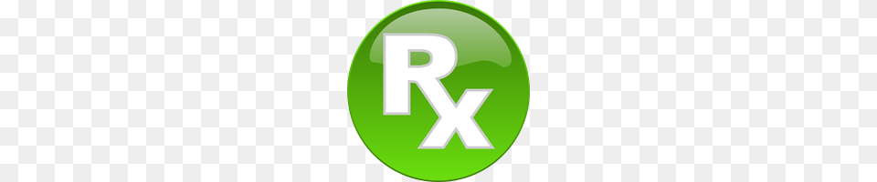 Rx Medical Button Clip Art For Web, Symbol, Disk, Text, Green Png