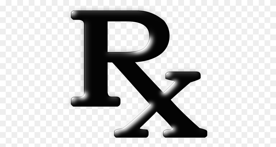 Rx Pharmacy Symbol Black Roman Clipart Image, Text, Number Free Transparent Png