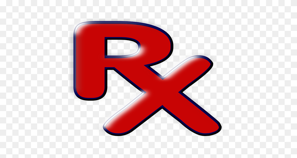 Rx Plain Text Clipart Image, Symbol, Logo Free Png