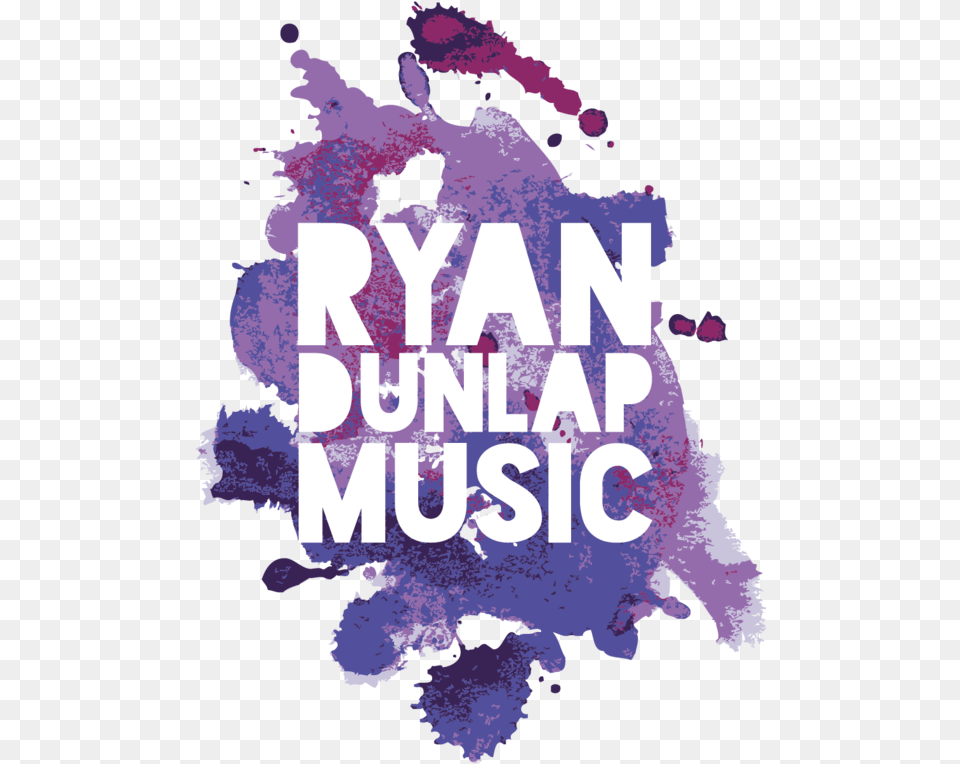 Ryan Dunlap Watercolor Logo, Purple, Art, Graphics, Book Png Image