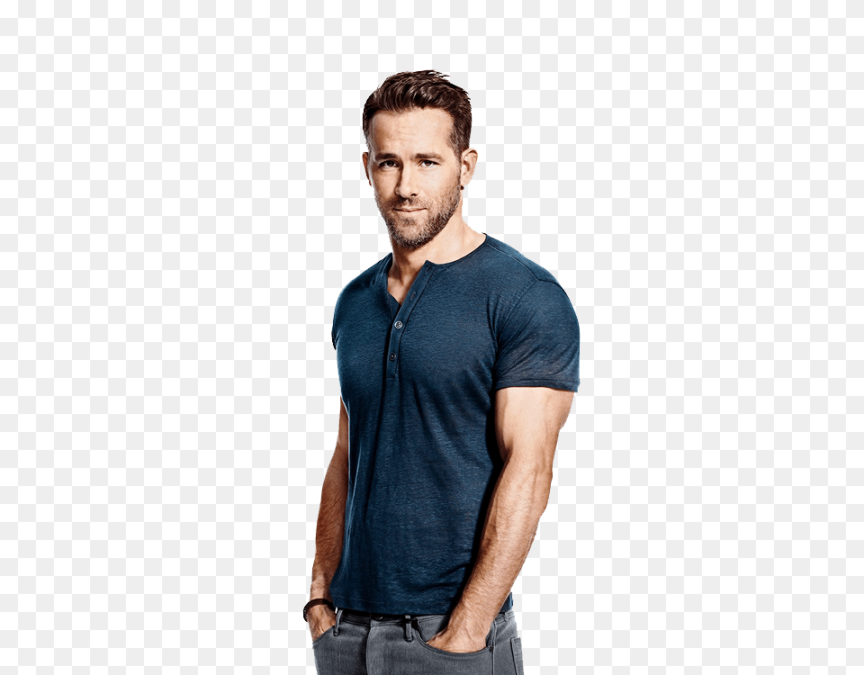 Ryan Reynolds Ryan Reynolds Images, T-shirt, Clothing, Sleeve, Shirt Free Png