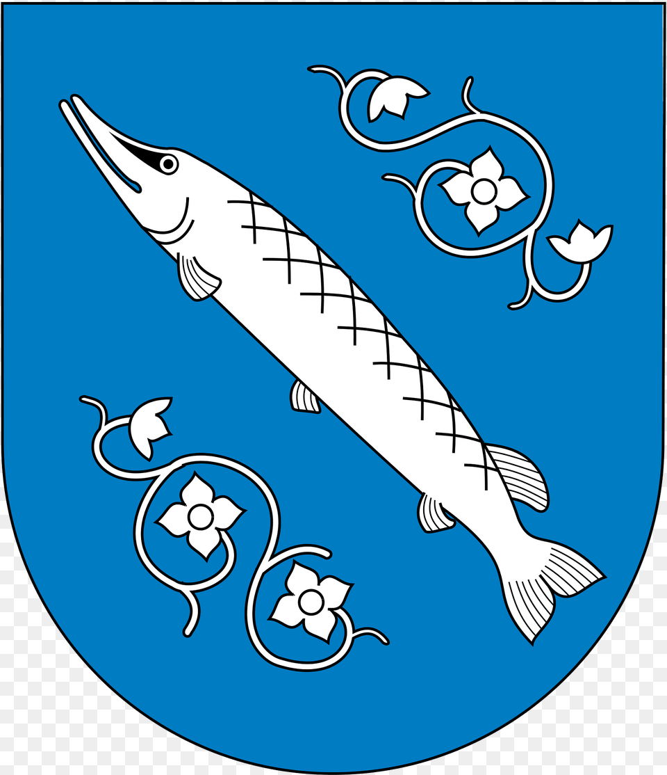 Rybnik Coat Of Arms Clipart, Animal, Fish, Sea Life, Shark Free Png