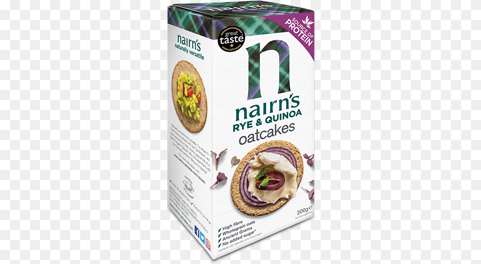 Rye Amp Quinoa Nairns, Food, Lunch, Meal, Bread Free Transparent Png