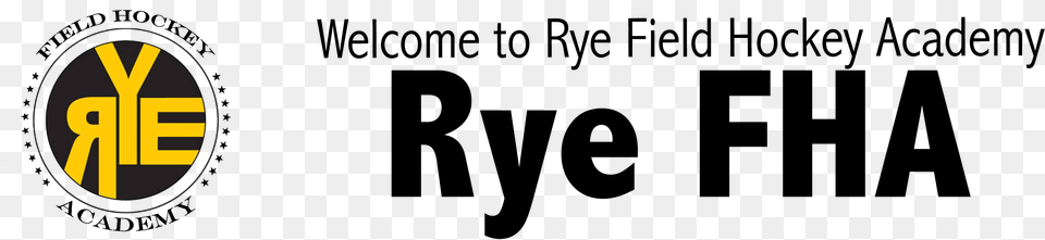 Rye Fha Field Hockey Goal Field Calligraphy, Logo Png Image
