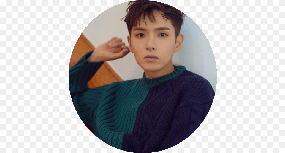 Ryeowook I M Not Over You, Sweater, Portrait, Photography, Person Free Png Download