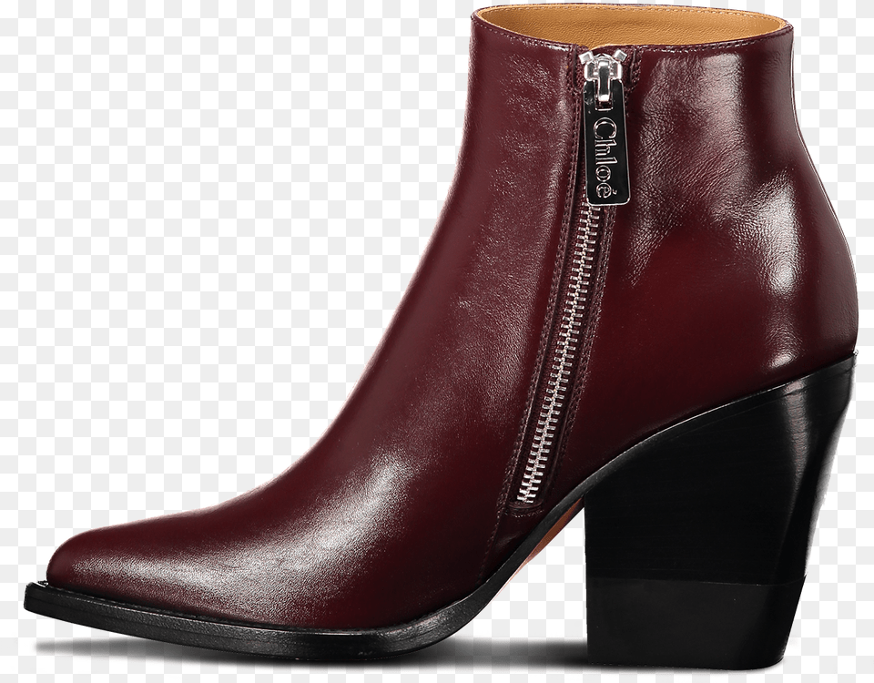 Rylee Bootie In Deep Purple Motorcycle Boot, Clothing, Footwear, High Heel, Shoe Png Image