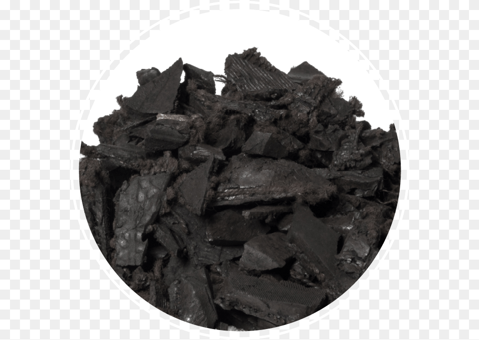 Rymar Rubber Mulch Black Rubberific Rubber Mulch, Coal, Anthracite Free Png