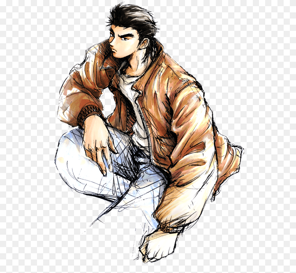 Ryo Hazuki As Designed By Kenji Miyawaki For Shenmue Shenmue Concept Art, Adult, Person, Female, Woman Png Image