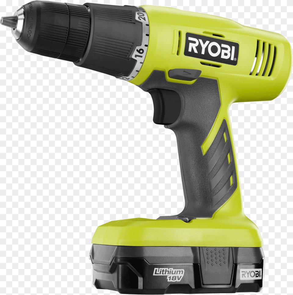 Ryobi 18 Volt One Lithium Ion 5 Tool Combo Kit With, Device, Power Drill Png Image