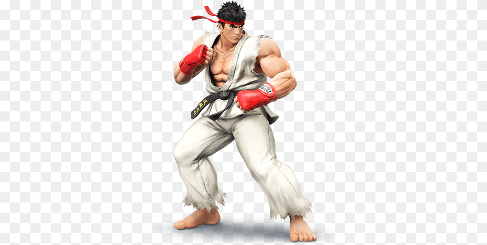 Ryu 2 Super Smash Bros Wii U Ryu, Adult, Male, Man, Person Png Image
