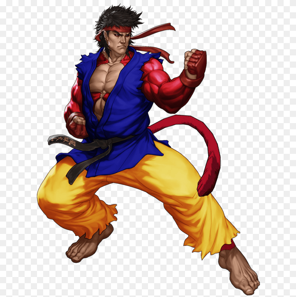 Ryu, Adult, Male, Man, Person Png