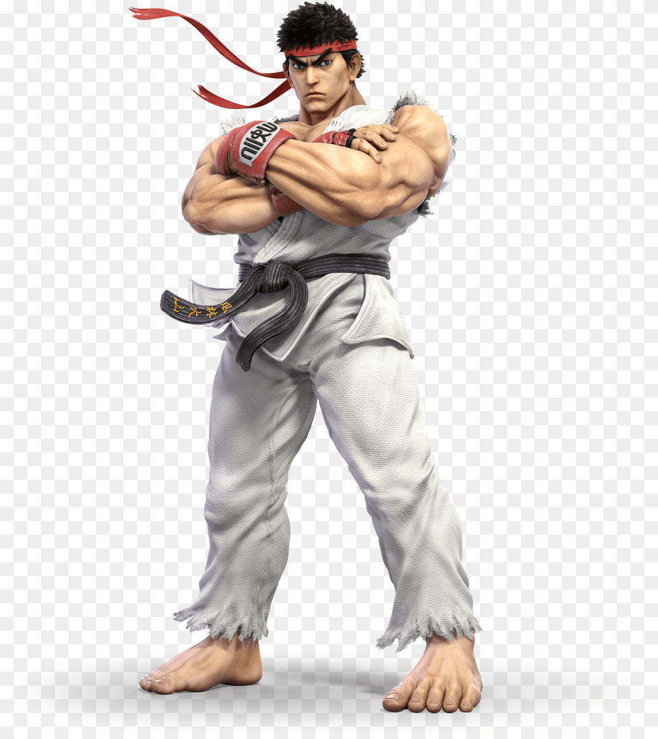Ryu From Street Fighter Personajes De Super Smash Bros Ultimate Png Image
