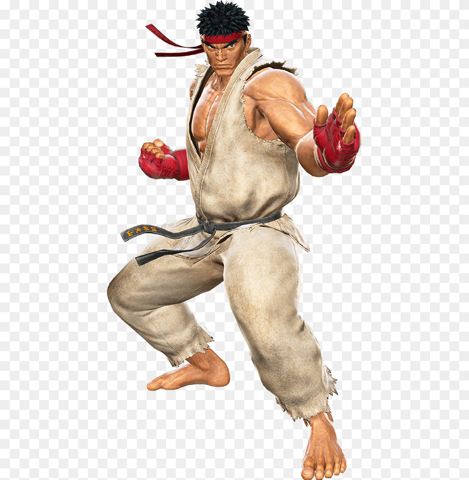 Ryu Marvel Vs Capcom Infinite Ryu, Person, Body Part, Finger, Hand Free Png Download