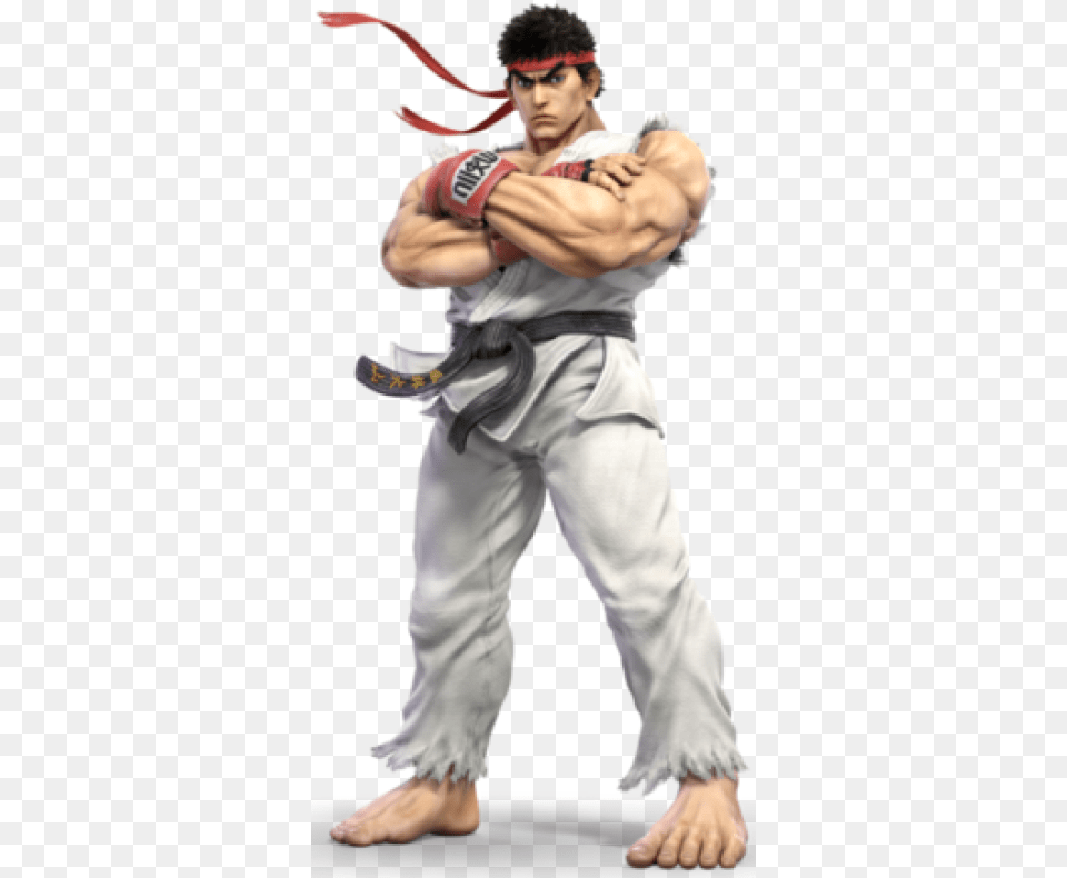 Ryu Street Fighter, Adult, Male, Man, Martial Arts Free Transparent Png