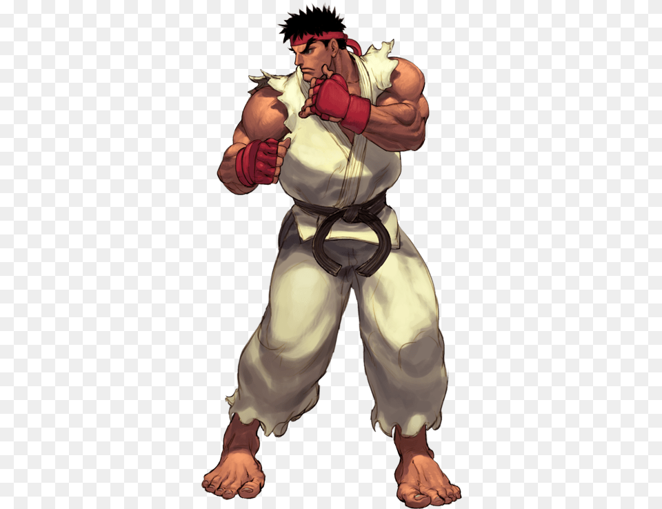 Ryu Street Fighter 3 Third Strike Gif, Baby, Person, Clothing, Glove Free Transparent Png