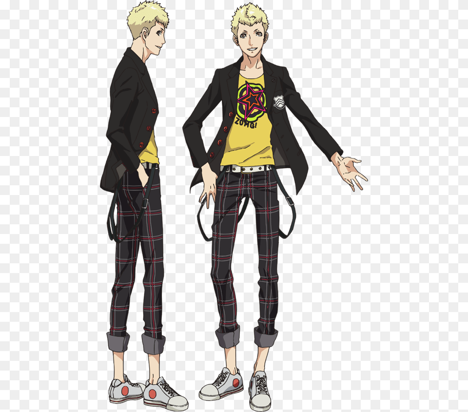 Ryuji Persona 5 Anime, Book, Comics, Publication, Adult Free Png Download