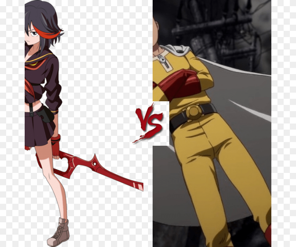 Ryuko Matoi From Kill La Kill, Book, Comics, Publication, Person Png Image